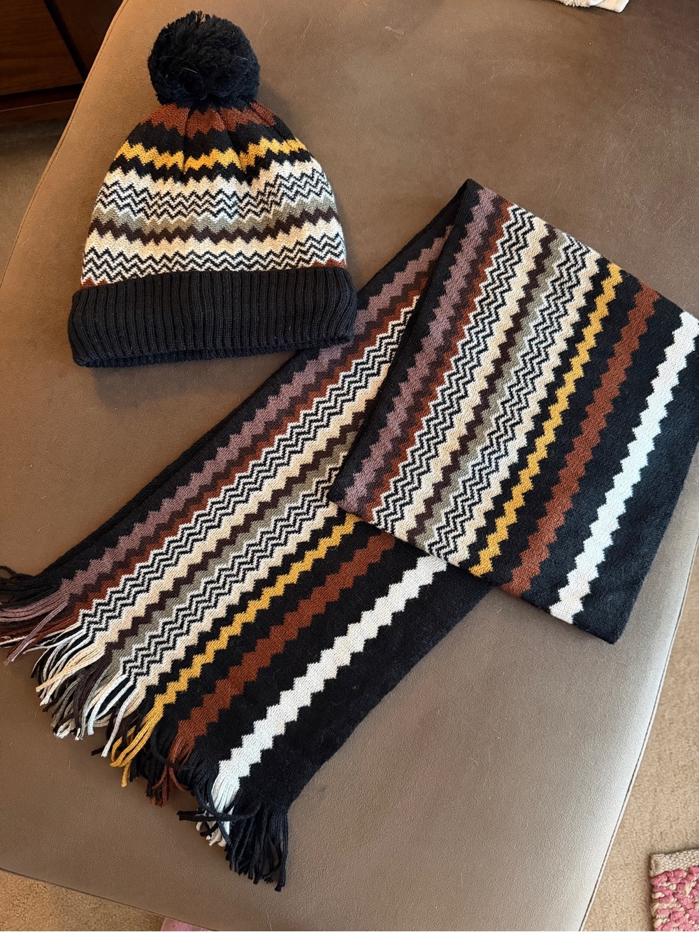 Missoni for Target Zig Zag Scarf and Matching Hat